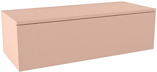 ALAN module badmeubel onderkast 1 lade 100cm kleur Rosee MDF.