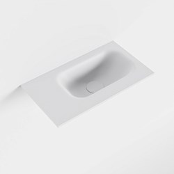 EDEN Talc Inset / Built-in Basin solid surface 41cm. Position basin Right.