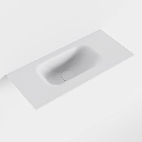 EDEN Talc Inset / Built-in Basin solid surface 51cm. Position basin Left.