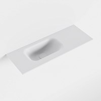 EDEN Talc Lavabo encastrado solid surface 61cm. Posición del fregadero Izquierda.