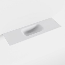 EDEN Talc Lavabo incasso solid surface 70cm. Posizione lavabo Centro.
