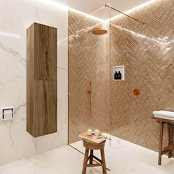 BEAM 160cm kolomkast kleur Chai met 2 deuren