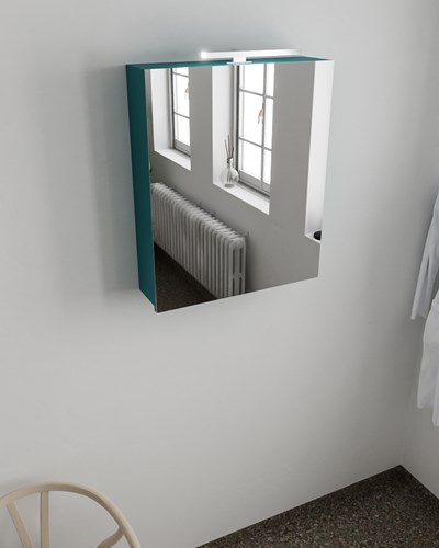 CUBB spiegelkast 50x70x16cm kleur smag met 1 deur.