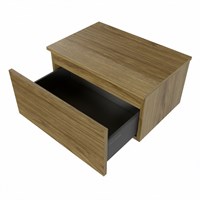 ALAN module badmeubel onderkast smal 1 lade 60cm kleur Chai Melamine.-3