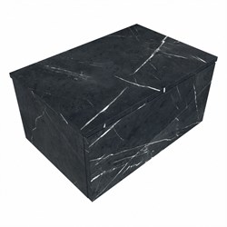 ALAN module badmeubel onderkast smal 1 lade 60cm kleur Marquina Melamine.