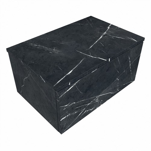 ALAN module bathroom base small 1 drawer 60cm color Marquina Melamine.