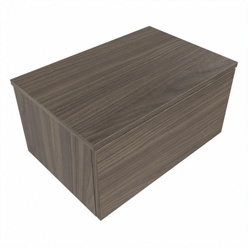 ALAN module badmeubel onderkast smal 1 lade 60cm kleur Mocha Melamine.