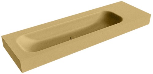 BIG LARGE Oro vrijhangende wastafel 151cm. Positie wasbak Links rand 12cm. 