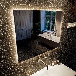 MONDIAZ BRIGHT Spiegel 70x80cm Rechteck mit LED-Beleuchtung.
