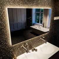 MONDIAZ BRIGHT specchio 70x100cm Rettangolo con illuminazione LED.