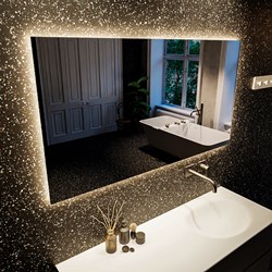 MONDIAZ BRIGHT specchio 70x110cm Rettangolo con illuminazione LED.