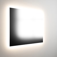 MONDIAZ BRIGHT mirror 70x70cm Square with LED lighting.-2