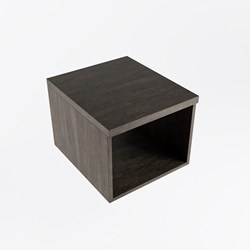 BUKLA open module 40cm Dark brown. Te combineren met de hele Bukla serie.