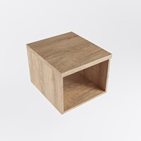 BUKLA offenes modul 40cm Washed Oak. Kombinierbar mit der gesamten Bukla-Serie.