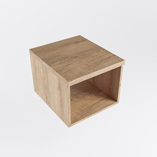 BUKLA open module 40cm Washed Oak. Can be combined with the entire BUKLA series.
