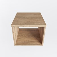 BUKLA open module 40cm Washed Oak. Can be combined with the entire BUKLA series.-2