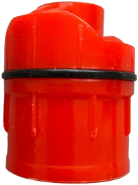 Cartridge with membrane and click unit for all space-saving click traps 6.7cm-2