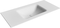 CLOUD Talc Inset / Built-in Basin solid surface 100cm. Position basin Center.