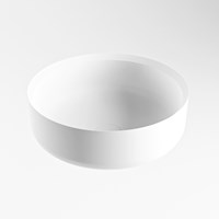 COSS Lavabo d'appoggio solid surface 36cm colore Talc / Talc.-2