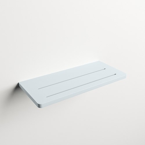 EASY Wandablage 31cm solid surface farbe Clay.-2