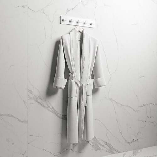 EASY Towel holder 45cm solid surface color Talc.-2