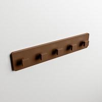EASY Appendini bagno 45cm solid surface colore Rust.-3
