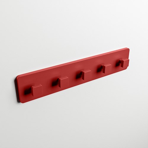 EASY Towel holder 45cm solid surface color Fire.-3