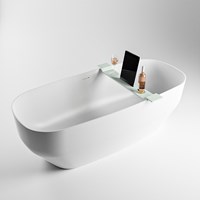 EASY Badplank 86cm solid surface kleur Greey-2