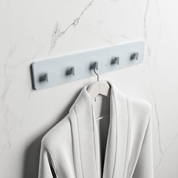 EASY Towel holder 45cm solid surface color Clay.