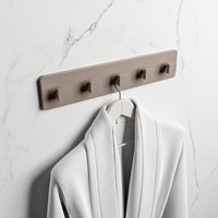 EASY Towel holder 45cm solid surface color Smoke.