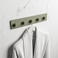 EASY Appendini bagno 45cm solid surface colore Army.