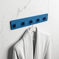 EASY Handtuchhaken 45cm solid surface farbe Jeans.