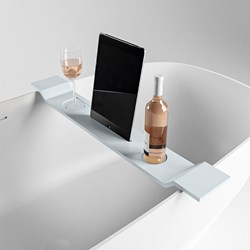 EASY Bath shelf 86cm solid surface color Clay.