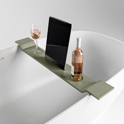 EASY Bath shelf 86cm solid surface color Army.