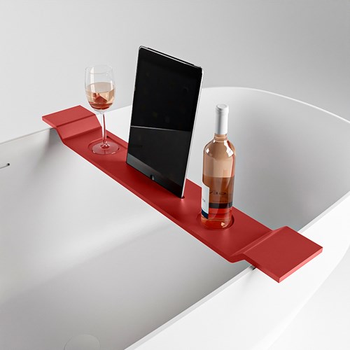EASY Badplank 86cm solid surface kleur Fire