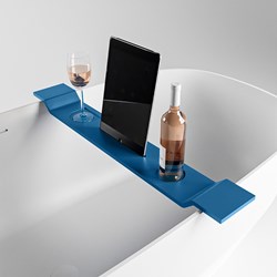 EASY Bath shelf 86cm solid surface color Jeans.