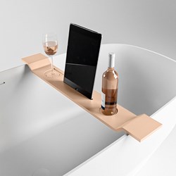 EASY Bath shelf 86cm solid surface color Rosee.
