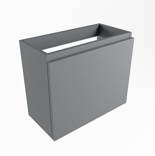 OLAN toiletmeubel met 1 lade kleur Plata 60cm breed.