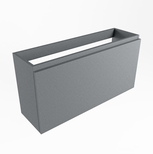 OLAN toiletmeubel met 1 lade kleur Plata 100cm breed.
