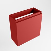 TURE meuble lave-main sans lavabo 50cm 1 porte couleur Fire.