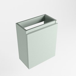 TURE meuble lave-main sans lavabo 40cm 1 porte couleur Greey.