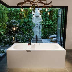 FREEZE freestanding bath 180x85cm color Talc / Talc.
