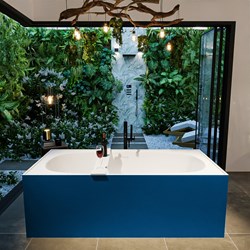 FREEZE freestanding bath 180x85cm color Jeans / Talc.