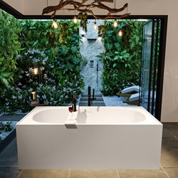 FREEZE freestanding bath 180x85cm color Linen / Linen.