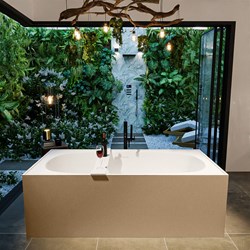 FREEZE freestanding bath 180x85cm color Oro / Talc.