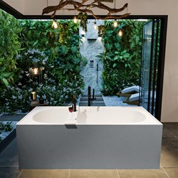 FREEZE freestanding bath 180x85cm color Plata / Talc.