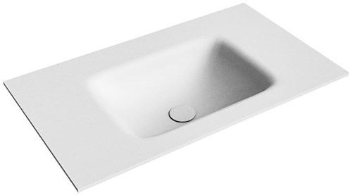 GRUNNE Talc Inset / Built-in Basin solid surface 70cm. Position basin Center.