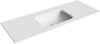 GRUNNE Talc Inset / Built-in Basin solid surface 110cm. Position basin Center.