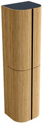 KURVE 160cm armoire colonne couleur Oak avec 4 portes.