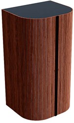 KURVE 80cm kolomkast kleur Ruby met 2 deuren.